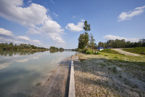 Gemeinde Altötting Landkreis Altötting B299 Inn Anlegestelle (Dirschl Johann) Deutschland AÖ